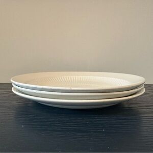 Vintage Wm Adams & Sons England "Empress" Ironstone Dinner Plates Set of 3